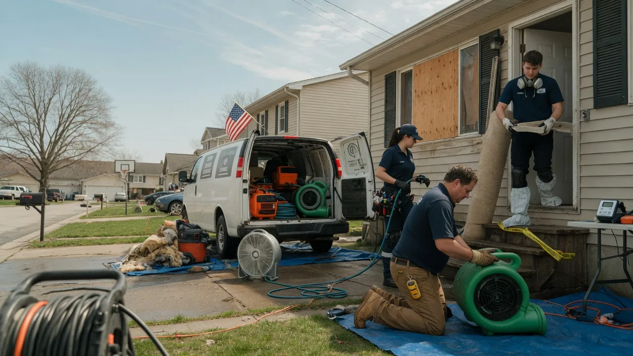 Water Damage Restoration in Smithshire, IL near me